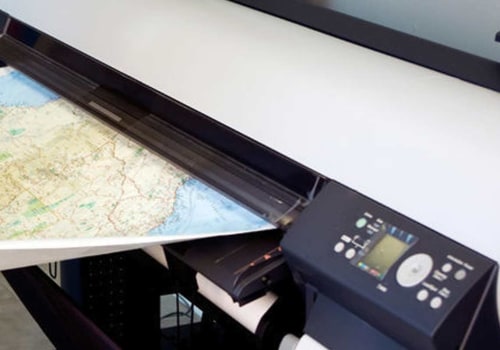 What are large format printers?