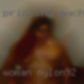 Woman nylon